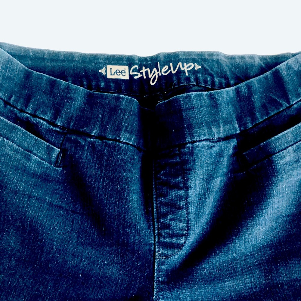 Lee pull on wide leg jeans